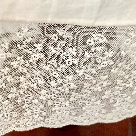 New Handmade Girl’s French Smocked Portrait Dress w/Silk Ribbons French Lace - Picture 8 of 10